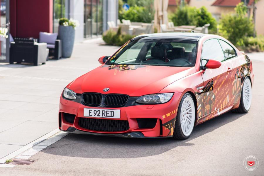  BMW M3 Coupe on Vossen Wheels (LC-105T) 2017 года  (фото 8 из 21)
